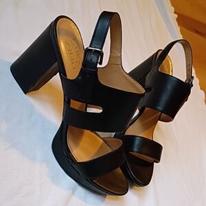 Naturalizer Kenzie Black Block High Heel